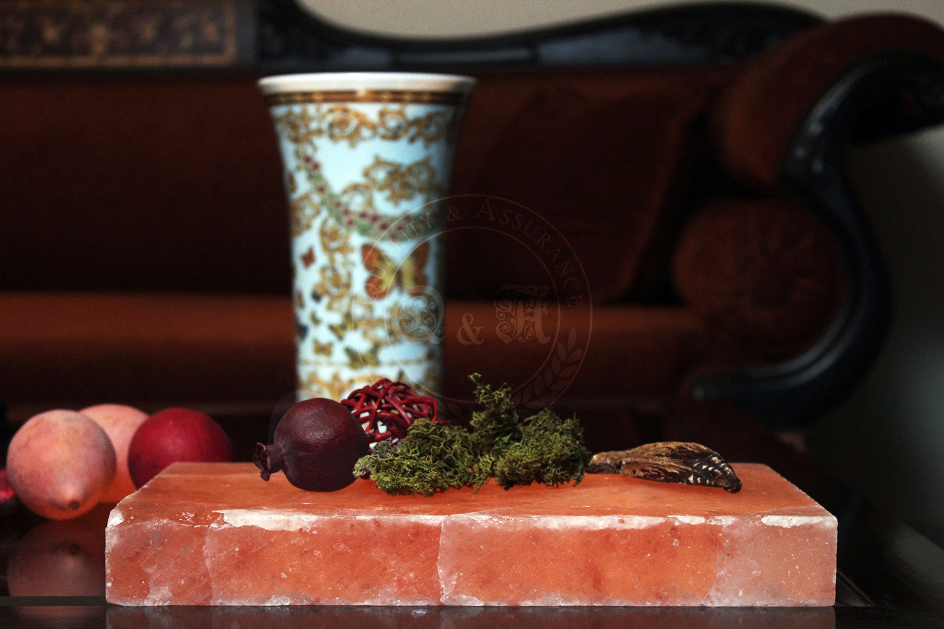 Himalayan Pink Salt Cooking Block 31 x 21 x 5cm - Rectangle Slab Tile main image 1