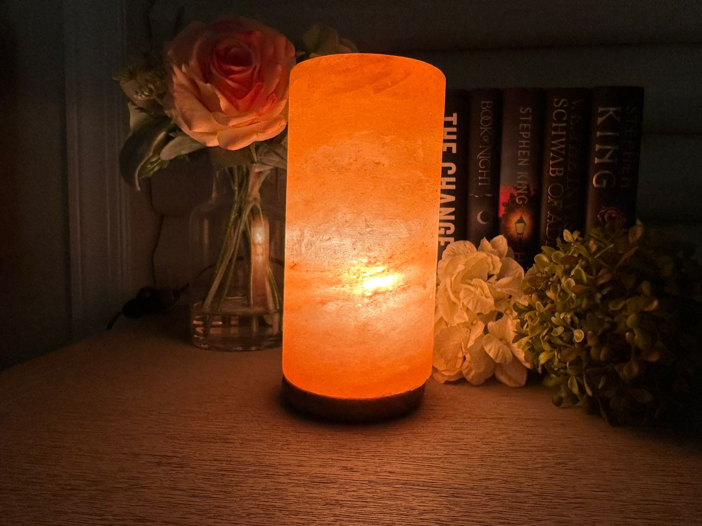 Himalayan Salt Cylinder Lamp