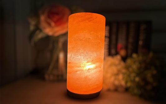 Himalayan Salt Cylinder Lamp