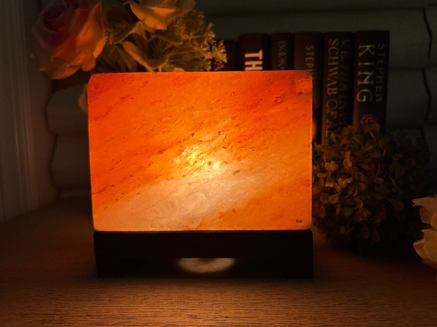 Himalayan Salt Rectangle Lamp