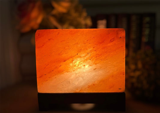 Himalayan Salt Rectangle Lamp