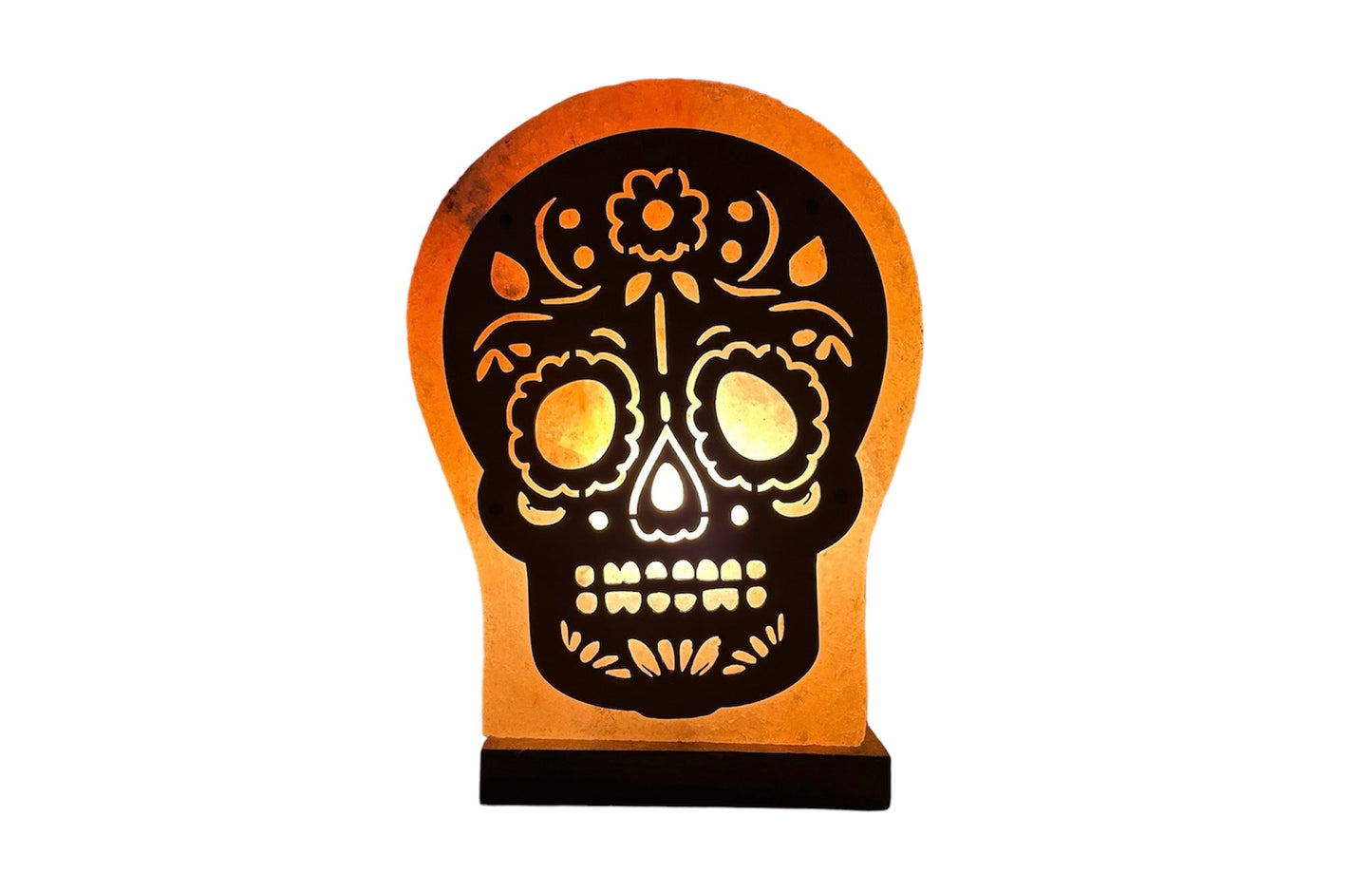 Himalayan Salt Sugar Skull Lamp