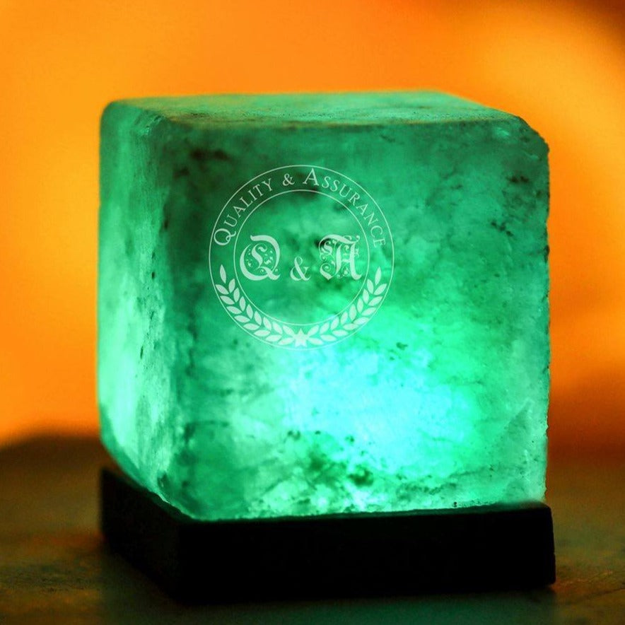 Himalayan Salt Mini Cube USB Lamp