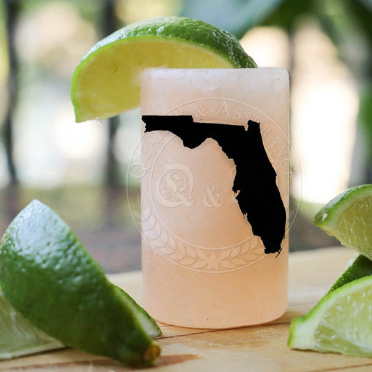 FLORIDA Home State Himalayan Salt Shot Glass