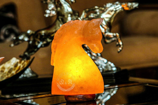 Himalayan Salt Horse Lamp