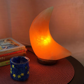 Himalayan Salt Moon Lamp