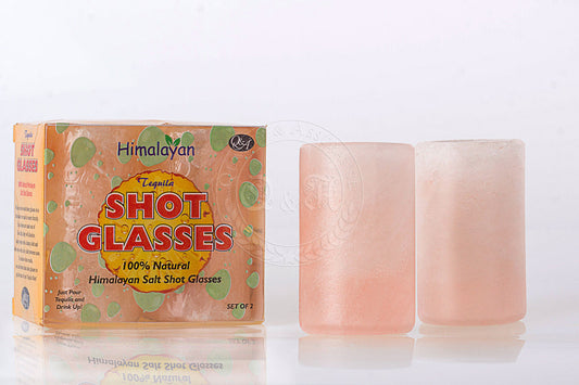 Q&A Himalayan Salt Shot Glasses - Q & A Himalayan Salt