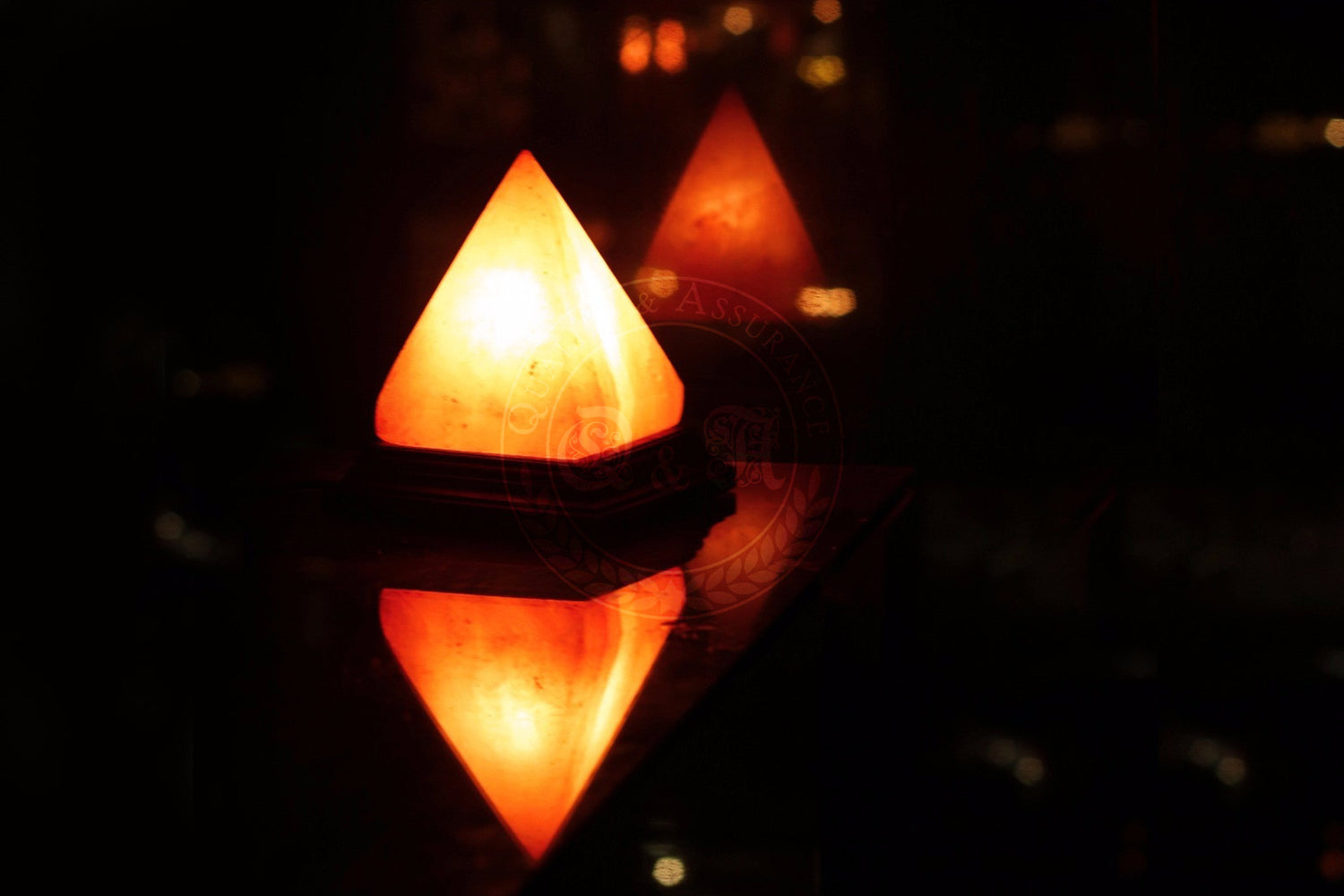 Q&A Himalayan Pyramid Salt Lamp - Q & A Himalayan Salt - 2