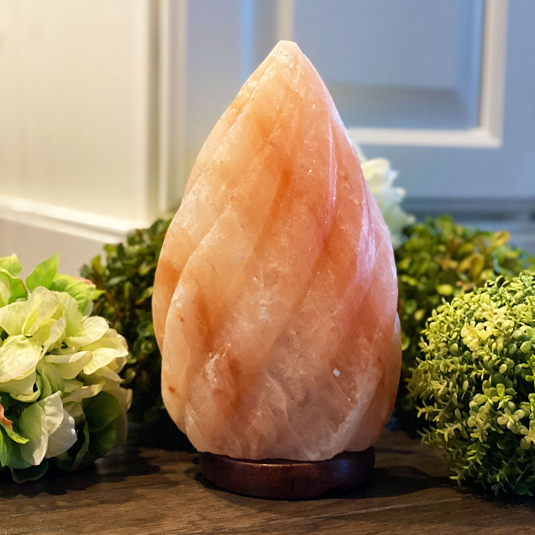 Candle Flame Himalayan Salt Lamp