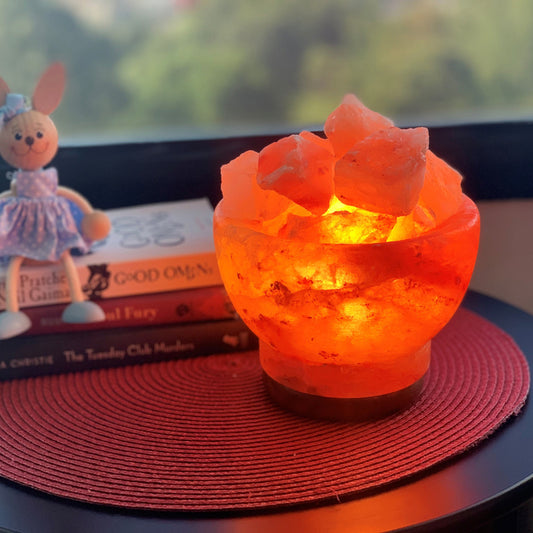 Himalayan Salt Lamp Fire Bowl